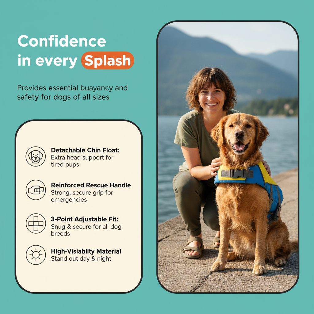 Pawfety FLoat Dog Life Jacket