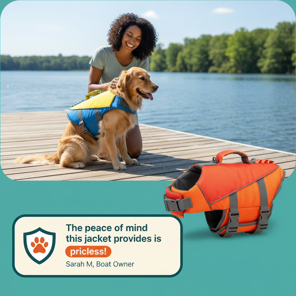Pawfety FLoat Dog Life Jacket